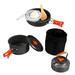 Outdoor Picnic Pot Set Camping Gear Camping Kettle Portable Camping Pan Portable Cookware Kit Picnic Cookware Kit Travel