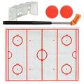 1 Set of Ice Hockey Pucks Ice Hockey Set Ice Hockey Table Accessories Plastic Ice Hockey Toy