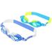 2 Pcs Diving Goggles Colored Kids Nose Swimming Glasses for Silicone Children Toddler