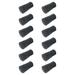 12 Pcs Alpenstock Non-Slip Cover Mountain Climbing Gear Hiking Stick Accessories