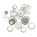 20 Pcs A Necklace Necklaces Gear Rings Jewelry Making Accessories Charm Gear Pendants Steampunk Gears Pendant Pendant Necklace