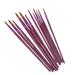 12 Pcs Round Pointed Tip Nylon Hair Brush Set (Purple)