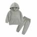 HIBRO Squiggles Baby Clothes Baby Girl Blanket UNIsex Children s Long Sleeved Pants Set Thick Hoodie Sweater Guard Pants Set