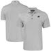 Men's Cutter & Buck Gray Carolina Panthers Big Tall Pike Eco Tonal Geo Print Stretch Recycled Polo