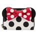 Loungefly Mickey & Friends Minnie Mouse Rocks The Dots Accordion Zip-Around Card Holder