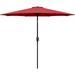 Simple Deluxe 9ft Outdoor Market Table Patio Umbrella with Button Tilt