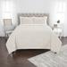 Maddux Place Simpson Natural Hand Quilted Cotton 3 Piece Quilt Set - Queen-size