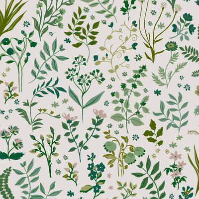 Holcombe Floral Creme Wallpaper