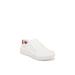 Wide Width Women's Courtside Sneaker by Ryka in White Three (Size 9 1/2 W)