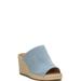 Lucky Brand Cabriah Wedge - Women's Accessories Shoes Wedges in Open Blue/Turquoise, Size 9.5