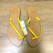 J. Crew Shoes | Brand New Jcrew Comes With Box Size 7 In Yellow! | Color: Yellow | Size: 7
