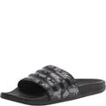 Adidas Shoes | Adidas Mens Adilette Comfort Slides Size 10 Color Grey/Core Black/Grey | Color: Black | Size: 10