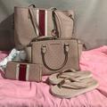 Michael Kors Bags | Michael Kors Blush Logo Handbags Set | Color: Pink | Size: Os