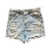 American Eagle Outfitters Shorts | Ae American Eagle Curvy Hi-Rise Shortie Denim Cutoff Shorts Size 2 | Color: Tan | Size: 2