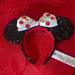 Disney Accessories | Disney Minnie Mouse Ears Headband | Color: Black/White | Size: Os