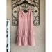 J. Crew Dresses | J. Crew Ruffled Spagetti Strap Dress - Size 10 - Blush Pink/Peach Color | Color: Pink | Size: 10