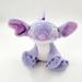 Disney Toys | Lilo & Stitch Fluffy Purple Stitch Plush Stuffed Animal With Embroidered Ear 7" | Color: Purple/Yellow | Size: Approx. 7" Tall