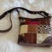 Coach Bags | Coach Vintage Holiday Patchwork Duffle Shoulder Handbag | Color: Brown/Gray | Size: Os