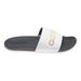 Adidas Shoes | Adidas Unisex Adult Adilette Comfort Slides Size 11 Color Black/White/Multicolor | Color: Black | Size: 11