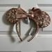 Disney Accessories | Disneyland Rose Gold Minnie Mouse Ears | Color: Gold/Pink | Size: Os