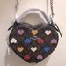 Coach Bags | Coach Multi Heart Crossbody Signature Canvas With Heart Print- New Arrival Nwt | Color: Red/Yellow | Size: Os