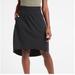 Athleta Skirts | Athleta Cosmic Skirt Workout Black High Low Skirt With Pockets Small | Color: Black | Size: S