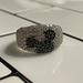 Disney Jewelry | Disney Sterling And Cubic Zirconia Mickey Ring Size 9 | Color: Black/Silver | Size: 9