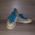 Converse Shoes | Gray Converse - Women's Size 8 - Pre-Owned | Color: Blue/Gray | Size: Women's Size 8