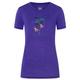 super.natural - Women's El Gecko - Merinoshirt Gr 38 - M lila