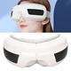 Eye Massager, USB Rechargeable Heated Eye Massager, Folding Bluetooth Smart Eye Mask Massager Compatiable for Reduce Eye Aging Dark Circles Puffy Etc