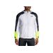 Brooks Run Visible Convertible Jacket - Men's White/Asphalt/Nightlife L 211406134.035
