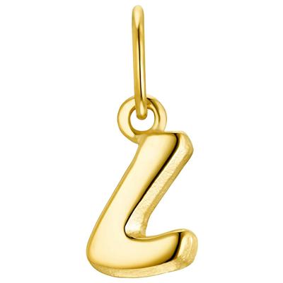 Ketten-Anhänger AMOR "Letters, 2013458", gold (gelbgoldfarben), Schmuckanhänger, Damen, Gelbgold 375, 0,33 g, Made in Germany Image