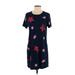 Current/Elliott Casual Dress - Shift: Blue Stars Dresses - Women's Size Small