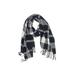 Plush Scarf: Gray Plaid Accessories