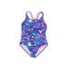 Speedo One Piece Swimsuit: Purple Swimwear - Women's Size 14