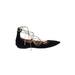 J.Crew Flats: Black Solid Shoes - Women's Size 8 1/2 - Pointed Toe