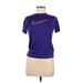 Nike Active T-Shirt: Purple Activewear - Women's Size Medium