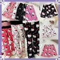 Sanurgente Hello Kitty Anime Pyjama en laine pour femme pantalon de dessin animé chaud