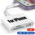 Lecteur de carte mémoire Micro SD adaptateur USB OTG pour iPhone accessoires iPad iPhone 14 13 12