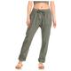 Roxy - Women's On The Seashore Linen Cargo Trousers - Freizeithose Gr M oliv