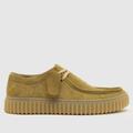 Clarks torhill lo shoes in khaki