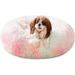 Tucker Murphy Pet™ Calming Dog Bed & Cat Bed, Anti-Anxiety Donut Dog Cuddler Bed, Warming Cozy Soft Dog Round Bed | 8 H x 27 W x 27 D in | Wayfair