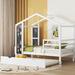 Isabelle & Max™ Alkinoi Platform Bed Wood in White | 68.5 H x 41.5 W x 74.7 D in | Wayfair 81308211AB12409E906EAA04CDA224B1