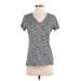 Reebok Active T-Shirt: Gray Activewear - Women's Size Small