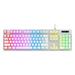 HXSJ Keyboard L200 104-Key Wired Mechanical USB Wired Keycaps TV Compatible Wired Led Mechanical Led Mechanical USB LE LAOSHE BUZHI mechanical HUIOP L200 QISUO L200 104- ABS s TV