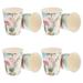 18 Pcs Coffee Mugs Decor Hawaiann Theme Party Fiesta Party Cups Party Disposable Cup Hawaiian Party Cups Flamingo Cake Wai Party Supplies Party