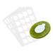 100 Pcs Grafting Eyelash Round Sticker Adhesive Holder Glue Base Stone Isolation Stickers Tool