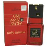 One Man Show Ruby Edition Eau De Toilette 3.3 Oz Men s Cologne Jacques Bogart