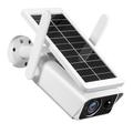 Nebublu Webcam Wireless WiFi PIR Motion Vision WiFi Surveillance Camera 2 Way Audio 2-Way Audio IP66 Way Audio Advanced Vision 2 Way Audio IP66 Waterproof Outdoor Solar Security Vision 2-Way Audio
