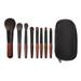 Carevas Cosmetic brush suits Makeup Brush Portable Small Brushes Eye 8pcs Small Brushes Powder Brush Set Portable Brushes Powder Eye Shadow Portable 8-Piece Makeup - Brushes - Cosmetic brush Makeup